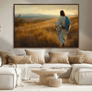 Jesus the Good Shepherd Wall Art Canvas Print -