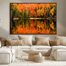 Forest Reflection Art | Autumn Forest Reflection Wall Art | by MyGreatCanvas | Canvas Wall Art Prints | Photo Prints & Wall Decor