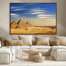 Majestic Ancient Wonders Wall Art Canvas Print – Golden by MyGreatCanvas | Canvas Wall Art Prints | Photo Prints & Wall Decor