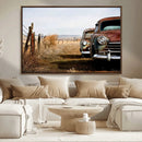 Classic Cars Vintage Wall Art Canvas Print