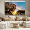 Buddha Statue and Daylight Wall Art, Buddha Statue Wall Art by MyGreatCanvas | Canvas Wall Art Prints | Photo Prints & Wall Decor