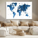World Map Canvas Print – Framed Detailed Map of the World by MyGreatCanvas | Canvas Wall Art Prints | Photo Prints & Wall Decor