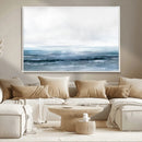 Blue Ocean Abstract Artwork Wall Art Canvas Print