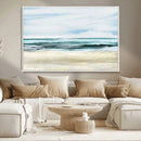 Ocean Abstract Wall Art Canvas Print