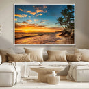 Sunset Wall Art Canvas Print