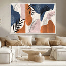 Boho Wall Art Canvas Print Set Mid-Century Prints Bohemian