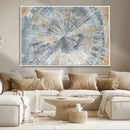 Radiant Abstract Wood Rings Canvas Art – Modern Triptych by MyGreatCanvas | Canvas Wall Art Prints | Photo Prints & Wall Decor