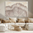 Tree Ring Wall Art Triptych, Rustic Wood Ring Canvas Print,