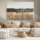 Abstract Wildflower Art Field Landscape Oil Painting Print,