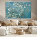 Vincent Van Gogh's Almond Blossom Abstract Wall Art Canvas,