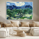 Olive Trees Van Gogh Wall Art Canvas Print