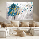 Tree Butterfly Abstract Tree and Butterfly Wall Art Canvas