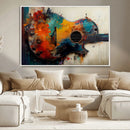 Abstract Guitar Wall Art Canvas | Vibrant Music-Inspired Art by MyGreatCanvas | Canvas Wall Art Prints | Photo Prints & Wall Decor