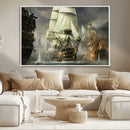 Pirate Ship War Wall Art Canvas Print by MyGreatCanvas | Canvas Wall Art Prints | Photo Prints & Wall Decor