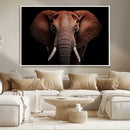 Wild Elephant Wall Art Canvas Print, Africa Savannah Wild by MyGreatCanvas | Canvas Wall Art Prints | Photo Prints & Wall Decor