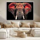 Elephant Wall Art Canvas Print