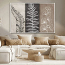 Minimalist Botanical Wall Art Canvas Print, Framed and Ready