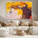 High-Quality Giclee Canvas Print – Framed Calvin Wall Art