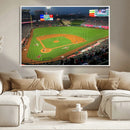 Angel Stadium Aerial Canvas Print – Los Angeles Angels