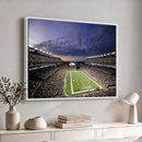 New England Patriots Football Team Print - Foxborough