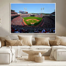 Cincinnati Reds Baseball Canvas Print - American Ball