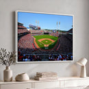 Cincinnati Reds Baseball Canvas Print - American Ball