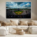 3-Panel Kauffman Stadium Wall Art Print | Large Kansas City