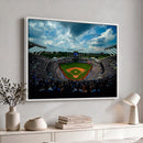 3-Panel Kauffman Stadium Wall Art Print | Large Kansas City