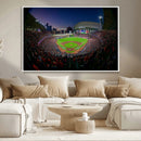 Houston Astros Baseball Print Canvas - Houston Minute Maid
