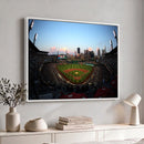 PNC Park Evening Game Triple Canvas Wall Art - Pittsburgh
