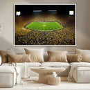 Stadium in Michigan Wall Art Canvas Print, Framed American