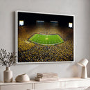 Stadium in Michigan Wall Art Canvas Print, Framed American