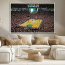TD Garden Basketball Canvas Wall Art - Boston Celtics Live by MyGreatCanvas | Canvas Wall Art Prints | Photo Prints & Wall Decor