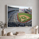 New York Yankees Baseball Team Print - Yankee Stadium Wall