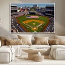 Yankee Stadium New York Wall Art Print | 3-Panel Canvas