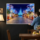 Disney Castle Wall Art – Large Magic Kingdom Canvas Artwork, by MyGreatCanvas | Canvas Wall Art Prints | Photo Prints & Wall Decor