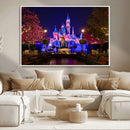 Disney Castle Wall Art – Framed Magic Kingdom Canvas by MyGreatCanvas | Canvas Wall Art Prints | Photo Prints & Wall Decor