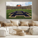 Football Stadium Wall Art – Framed Sports Field Canvas by MyGreatCanvas | Canvas Wall Art Prints | Photo Prints & Wall Decor