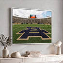 Notre Dame Stadium Giclee Canvas Print | Triptych Wall Art