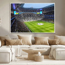 Tottenham Hotspur Stadium Canvas Print, Match Day Triple