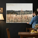 Rustic Field Landscape Wall Art Print, Giclee Canvas Wall