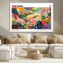 Framed Yayoi Kusama 1986 Wall Art Print – Japanese Wall Art