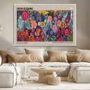 Yayoi Kusama Wall Art Canvas Print, Abstract Art, Large