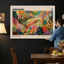 Yayoi Kusama Japanese Art Canvas Print, Abstract Art, Large