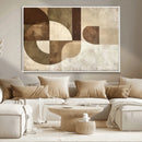 Wabi Sabi Geometric Wall Art | Abstract Modern Minimalist