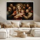 Religious Canvas Wall Art Print - Madonna and Child with by MyGreatCanvas | Canvas Wall Art Prints | Photo Prints & Wall Decor