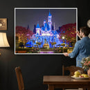 Disney Castle Wall Art Canvas Print – Magical Fairytale by MyGreatCanvas | Canvas Wall Art Prints | Photo Prints & Wall Decor