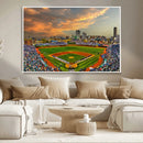 Chicago Wrigley Field Wall Art Canvas Print – Iconic