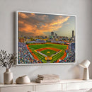 Chicago Wrigley Field Wall Art Canvas Print – Iconic