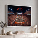 Texas Stadium Night Game Wall Art Canvas Print – Vibrant